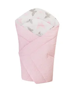Bomimi Zavinovačka soft obojstranná MOTÝLE, RŮŽOVÁ