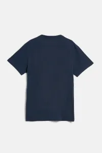 Tričko Woolrich Sheep Graphic T-Shirt Melton Blue