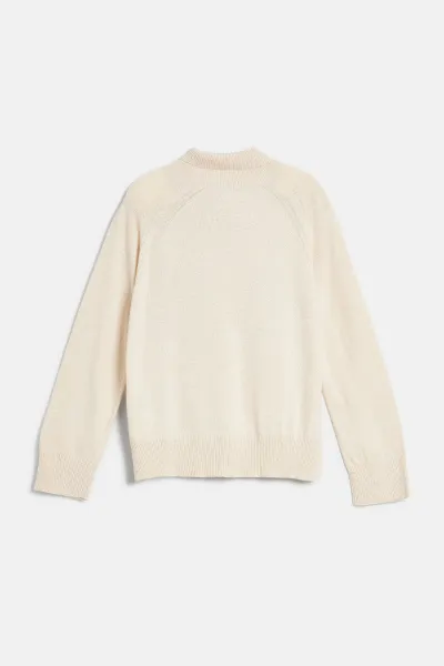 Rolák Woolrich Soft Cash Turtleneck Milky Cream