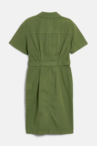 Šaty Woolrich Military Short Dress Cypress