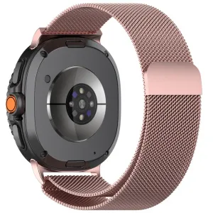 Tech-Protect Milanese remienok na Samsung Galaxy Watch 8 / Classic (40 / 44 / 46mm), rose gold