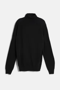 Rolák Woolrich Lambswool Turtleneck Black