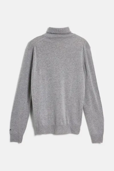 Rolák Woolrich Lambswool Turtleneck Formal Gray