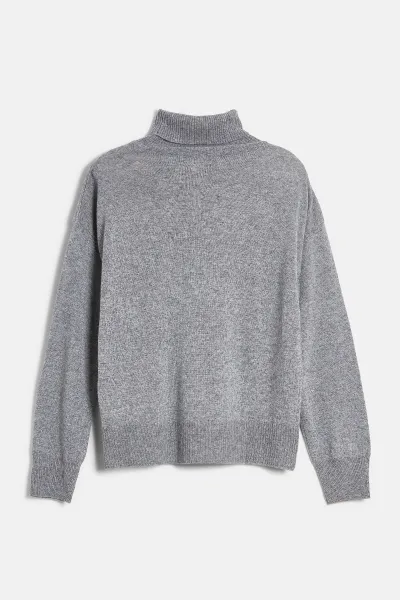 Rolák Woolrich Comfort Wool Cash Turtleneck Grey Melange
