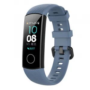BStrap Silicone Line remienok na Honor Band 4, rock blue (SHO001C08)