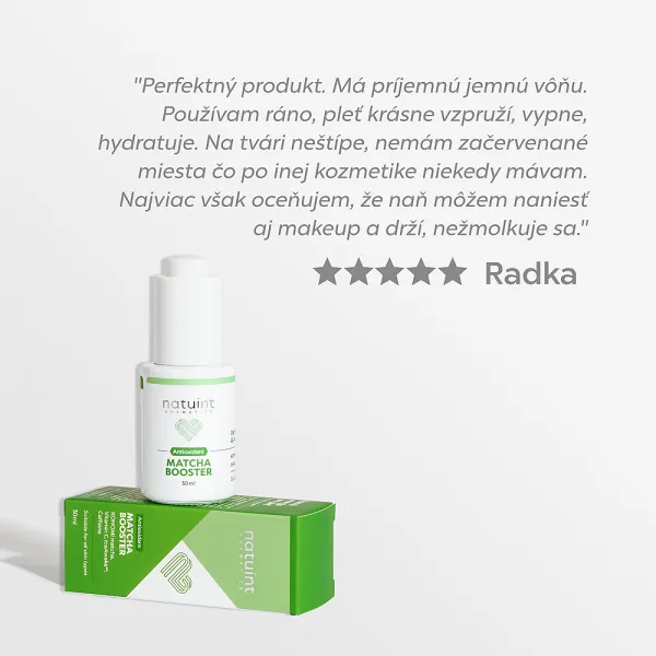 Natuint cosmetics - Antioxidant Matcha Booster