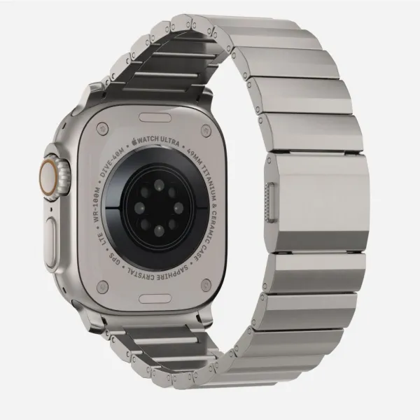 Tech-Protect Steel remienok na Apple Watch 42/44/45/49mm, titanium