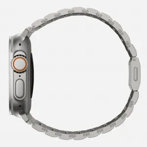 Tech-Protect Steel remienok na Apple Watch 42/44/45/49mm, titanium