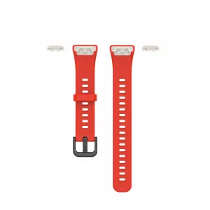 BStrap Silicone remienok na Honor Band 6 / Huawei Band 6, red (SHO003C03)