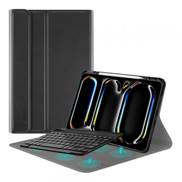 NEOGO Smart Cover Keyboard puzdro na iPad Pro 13'' 2024, čierne (NEO100488)
