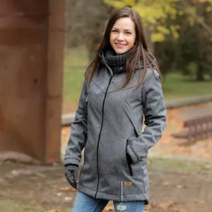 Moyo Softshellová bunda na nosenie GO - Gray Herringbone Veľkosť: M