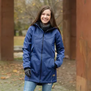 Softshellová bunda na nosenie detí GO - Blue Herringbone | MOYO Veľkosť: M