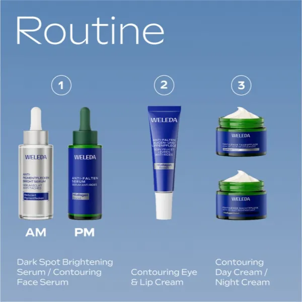 Weleda Blue Gentian & Edelweiss spevňujúce pleťové sérum proti pigmentovým škvrnám 30 ml