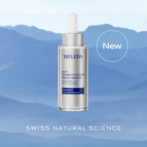 Weleda Blue Gentian & Edelweiss spevňujúce pleťové sérum proti pigmentovým škvrnám 30 ml