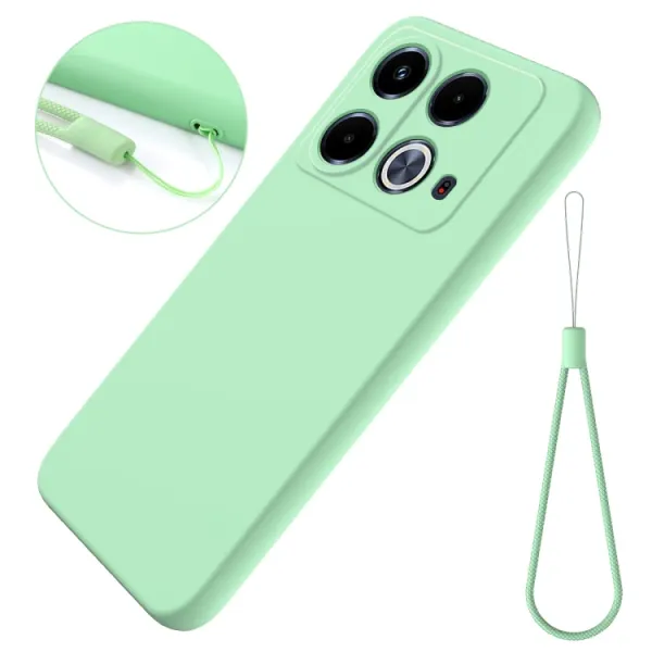 RUBBER Ochranný obal pre Infinix Note 40 zelený