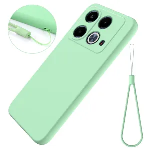 RUBBER Ochranný obal pre Infinix Note 40 zelený