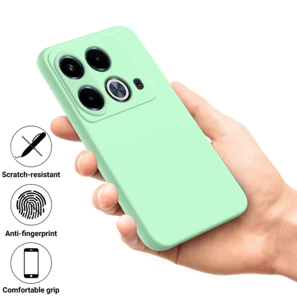 RUBBER Ochranný obal pre Infinix Note 40 zelený