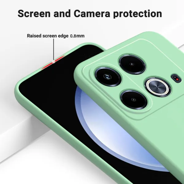 RUBBER Ochranný obal pre Infinix Note 40 zelený