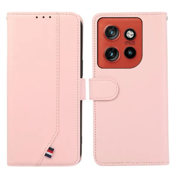 ABEEL DELICATE Peňaženkový obal Motorola Edge 70 ružový