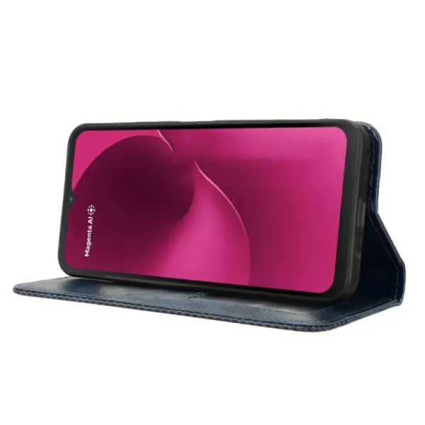 BUSINESS Peňaženkový kryt pre T Phone 3 modrý