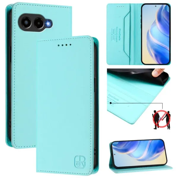 RINA Zaklápacie puzdro pre T Phone 3 mentolové