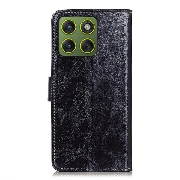 RETRO Peňaženkový obal Motorola Edge 70 čierny