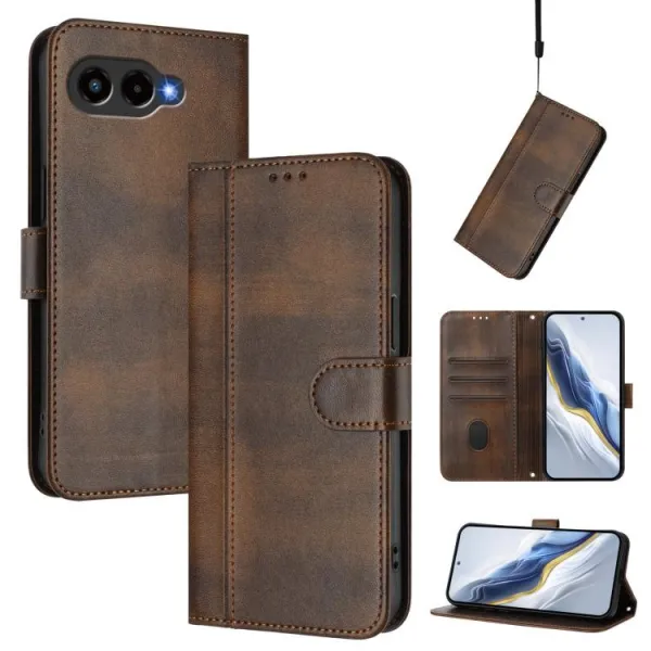 LINEAR Peňaženkový obal pre T Phone 3 hnedý