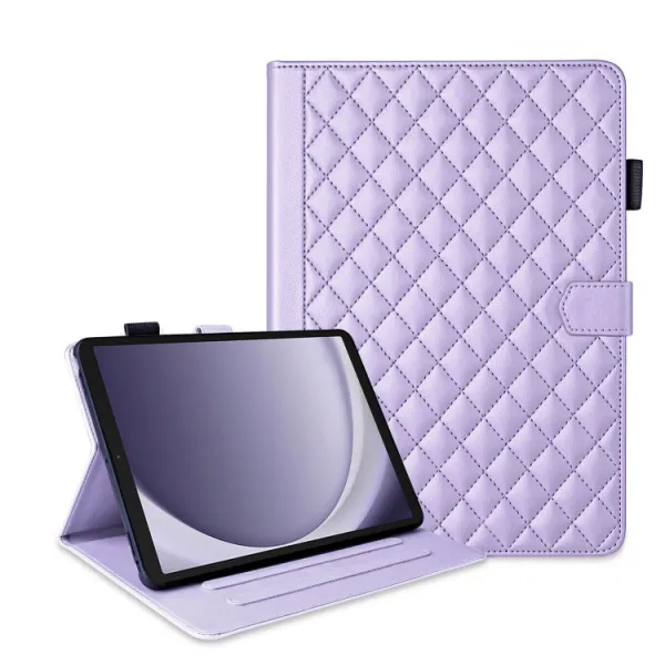 LATTICE Zaklápacie puzdro pre Samsung Galaxy Tab A11 fialové