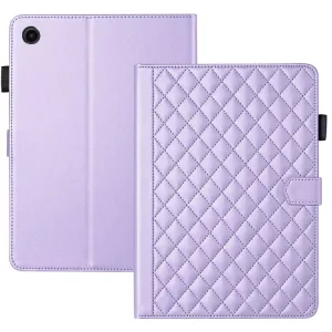 LATTICE Zaklápacie puzdro pre Samsung Galaxy Tab A11 fialové