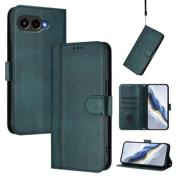 LINEAR Peňaženkový obal pre T Phone 3 tmavozelený