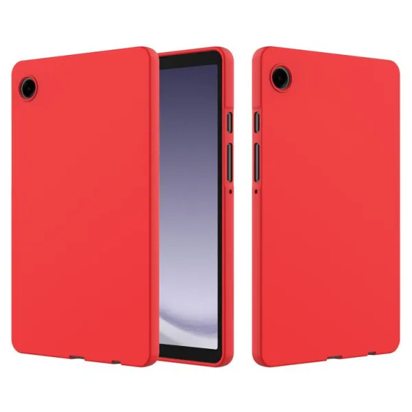 RUBBER Ochranný kryt pre Samsung Galaxy Tab A11 červený
