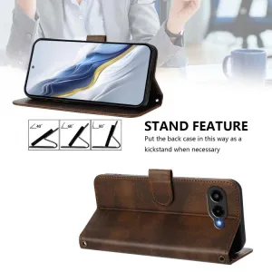 LINEAR Peňaženkový obal pre T Phone 3 hnedý