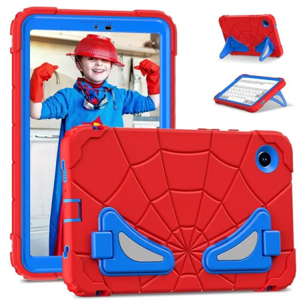 SPIDER Obal na tablet pre deti Samsung Galaxy Tab A11 červený