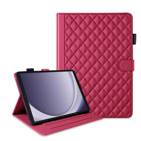 LATTICE Zaklápacie puzdro pre Samsung Galaxy Tab A11 červené