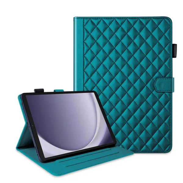 LATTICE Zaklápacie puzdro pre Samsung Galaxy Tab A11 zelené