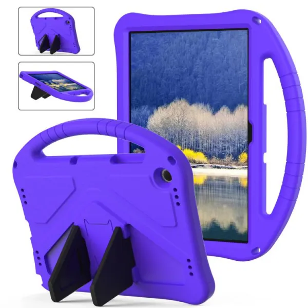 KIDDO Detský obal pre Samsung Galaxy Tab A11+ fialový