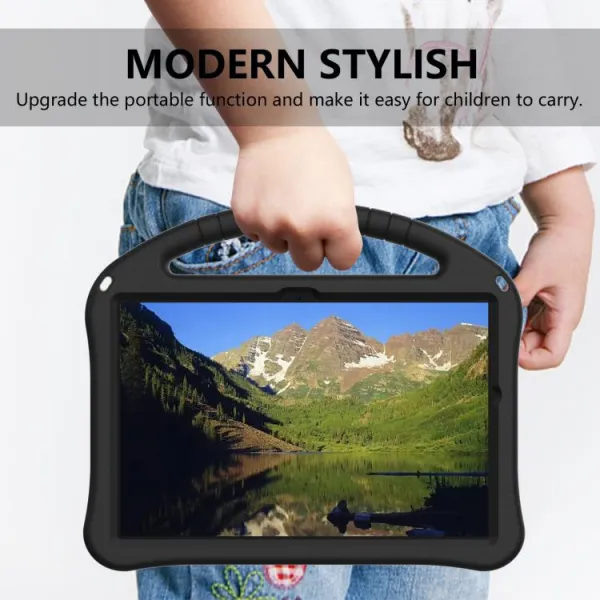 KIDDO Detský obal pre Samsung Galaxy Tab A11+ čierny
