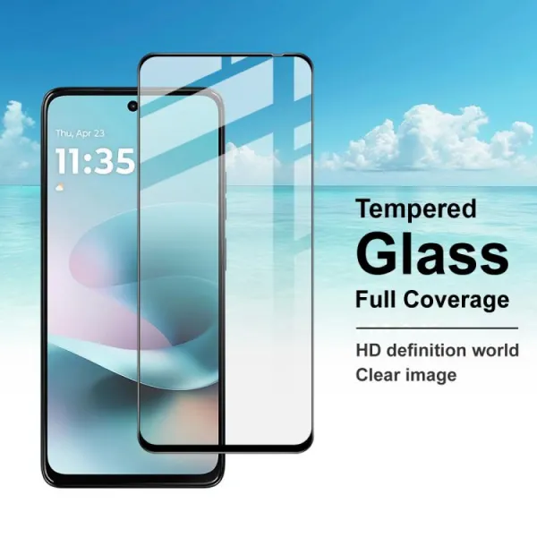 IMAK 3D Tvrdené ochranné sklo pre Motorola Moto G57 Power