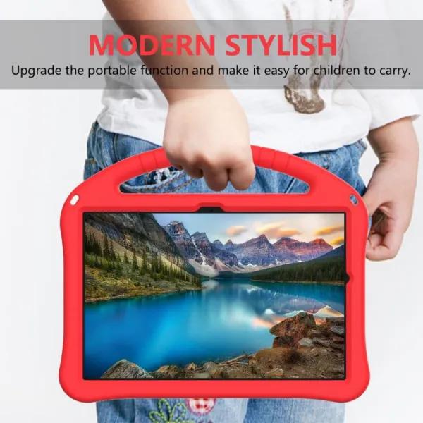 KIDDO Detský obal pre Samsung Galaxy Tab A11+ červený