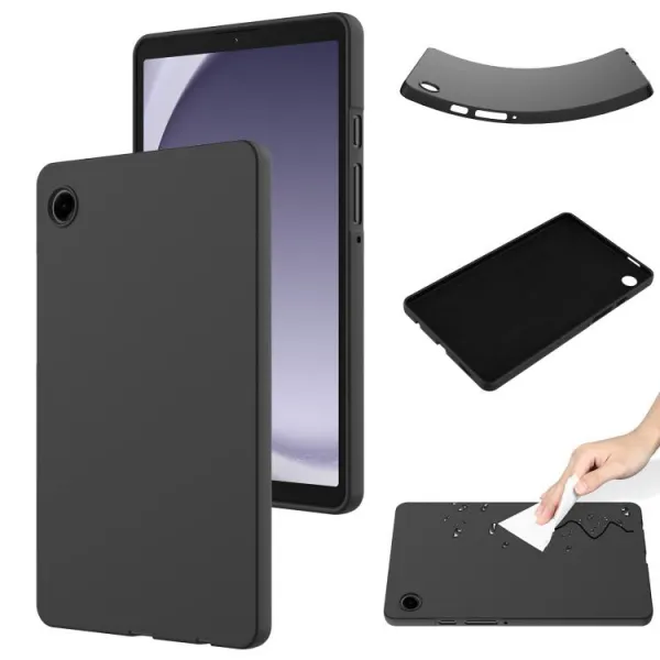 RUBBER Ochranný kryt pre Samsung Galaxy Tab A11 čierny