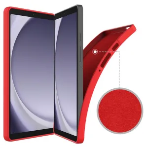 RUBBER Ochranný kryt pre Samsung Galaxy Tab A11 červený