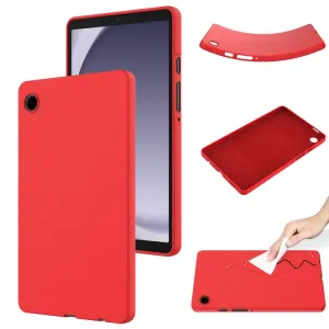 RUBBER Ochranný kryt pre Samsung Galaxy Tab A11 červený
