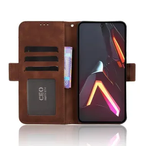 SLOT Peňaženkový obal pre ZTE Nubia Neo3 GT 5G hnedý
