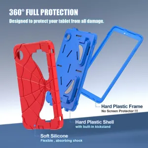 SPIDER Obal na tablet pre deti Samsung Galaxy Tab A11 červený