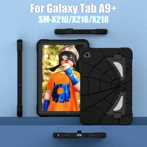 SPIDER Obal na tablet pre deti Samsung Galaxy Tab A11+ čierny