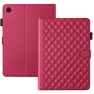 LATTICE Zaklápacie puzdro pre Samsung Galaxy Tab A11 červené