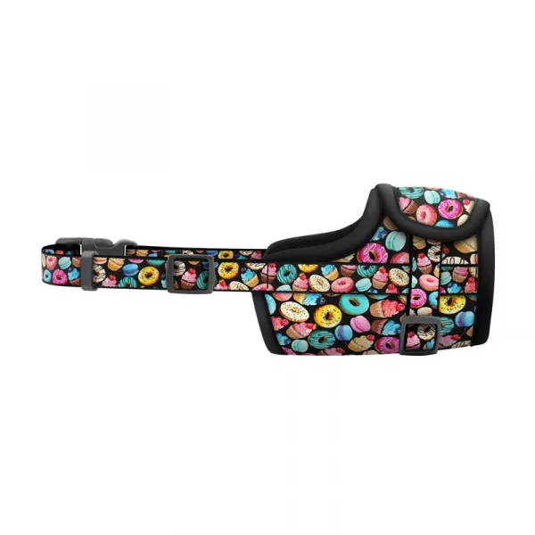 Nylonový náhubok pre psa nastaviteľný DONUT, obvod papule: 25 - 34cm