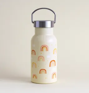 A Little Lovely Company - antikorová fľaša na pitie, 350 ml - dúha