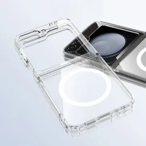 Tech-Protect FlexAir Hybrid MagSafe kryt na Samsung Galaxy Z Flip 6 / 7 FE, priesvitný