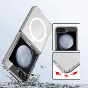Tech-Protect FlexAir Hybrid MagSafe kryt na Samsung Galaxy Z Flip 6 / 7 FE, priesvitný